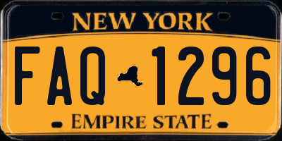 NY license plate FAQ1296