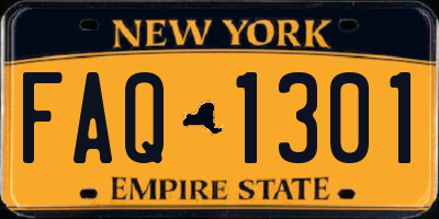 NY license plate FAQ1301