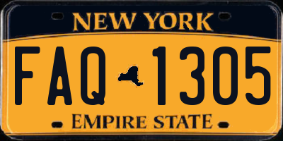 NY license plate FAQ1305