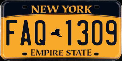 NY license plate FAQ1309