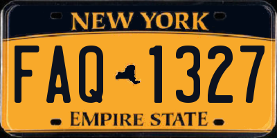 NY license plate FAQ1327