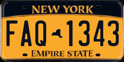 NY license plate FAQ1343