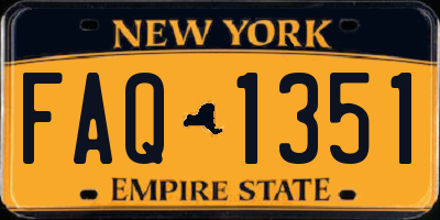 NY license plate FAQ1351