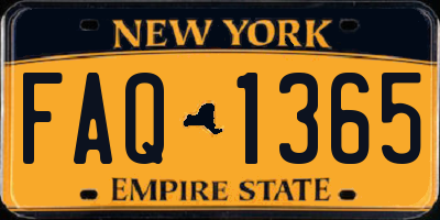NY license plate FAQ1365
