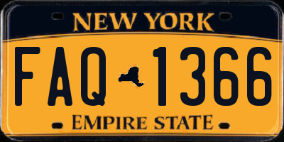 NY license plate FAQ1366