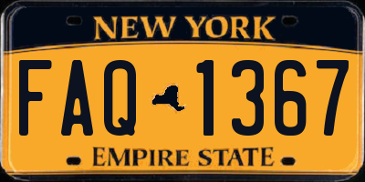 NY license plate FAQ1367