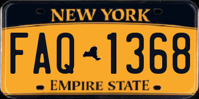 NY license plate FAQ1368