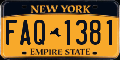 NY license plate FAQ1381