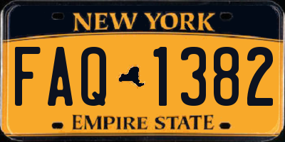NY license plate FAQ1382