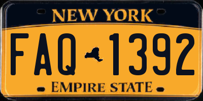 NY license plate FAQ1392