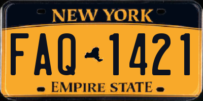 NY license plate FAQ1421