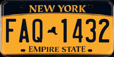 NY license plate FAQ1432