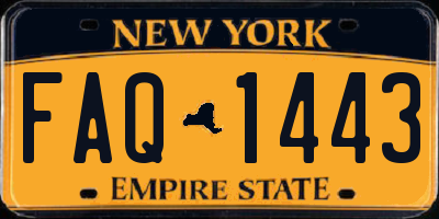 NY license plate FAQ1443