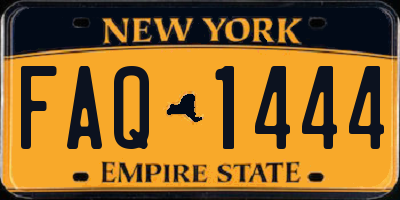 NY license plate FAQ1444
