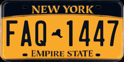 NY license plate FAQ1447