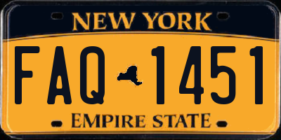 NY license plate FAQ1451