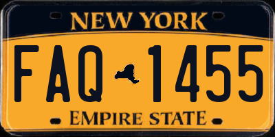 NY license plate FAQ1455