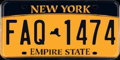 NY license plate FAQ1474