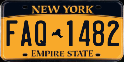 NY license plate FAQ1482