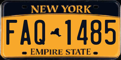 NY license plate FAQ1485