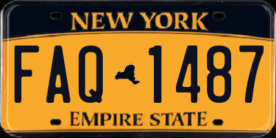 NY license plate FAQ1487
