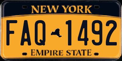 NY license plate FAQ1492