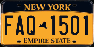 NY license plate FAQ1501