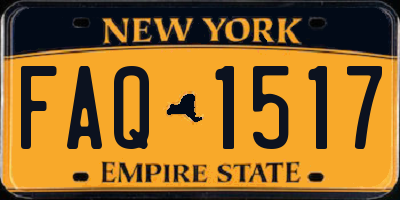 NY license plate FAQ1517