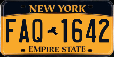 NY license plate FAQ1642