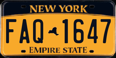 NY license plate FAQ1647