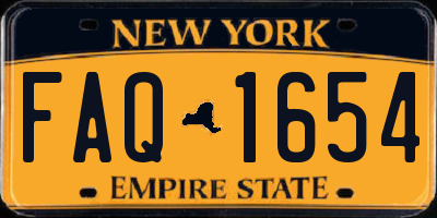 NY license plate FAQ1654