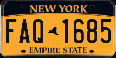 NY license plate FAQ1685