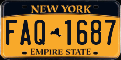 NY license plate FAQ1687