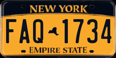 NY license plate FAQ1734