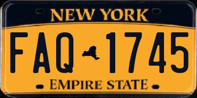 NY license plate FAQ1745