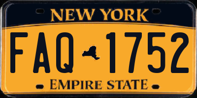 NY license plate FAQ1752