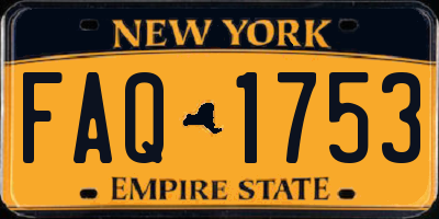 NY license plate FAQ1753