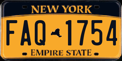 NY license plate FAQ1754
