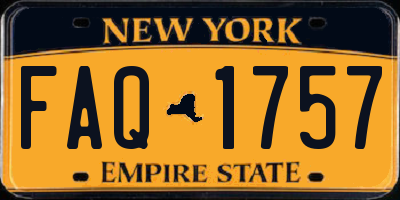 NY license plate FAQ1757