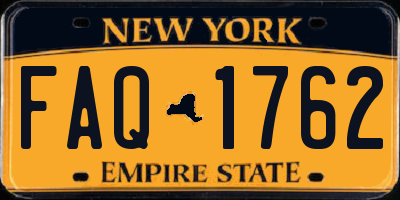 NY license plate FAQ1762