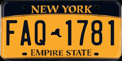 NY license plate FAQ1781