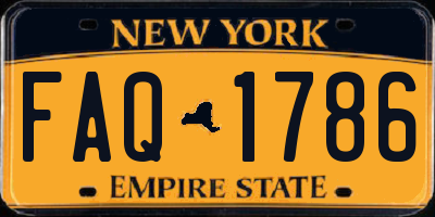 NY license plate FAQ1786