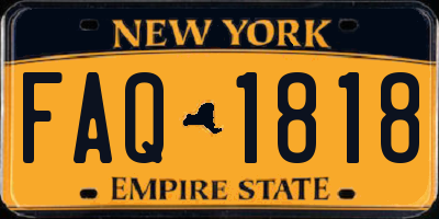 NY license plate FAQ1818
