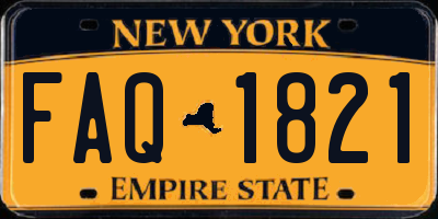 NY license plate FAQ1821