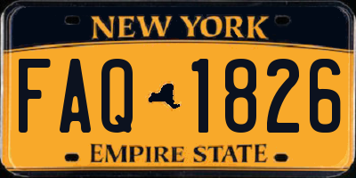 NY license plate FAQ1826