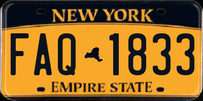 NY license plate FAQ1833