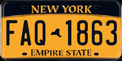 NY license plate FAQ1863