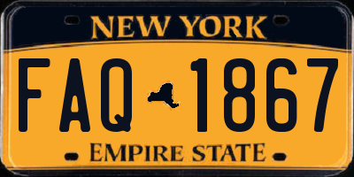 NY license plate FAQ1867