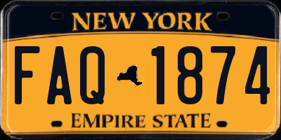 NY license plate FAQ1874