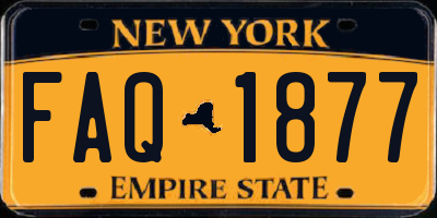 NY license plate FAQ1877